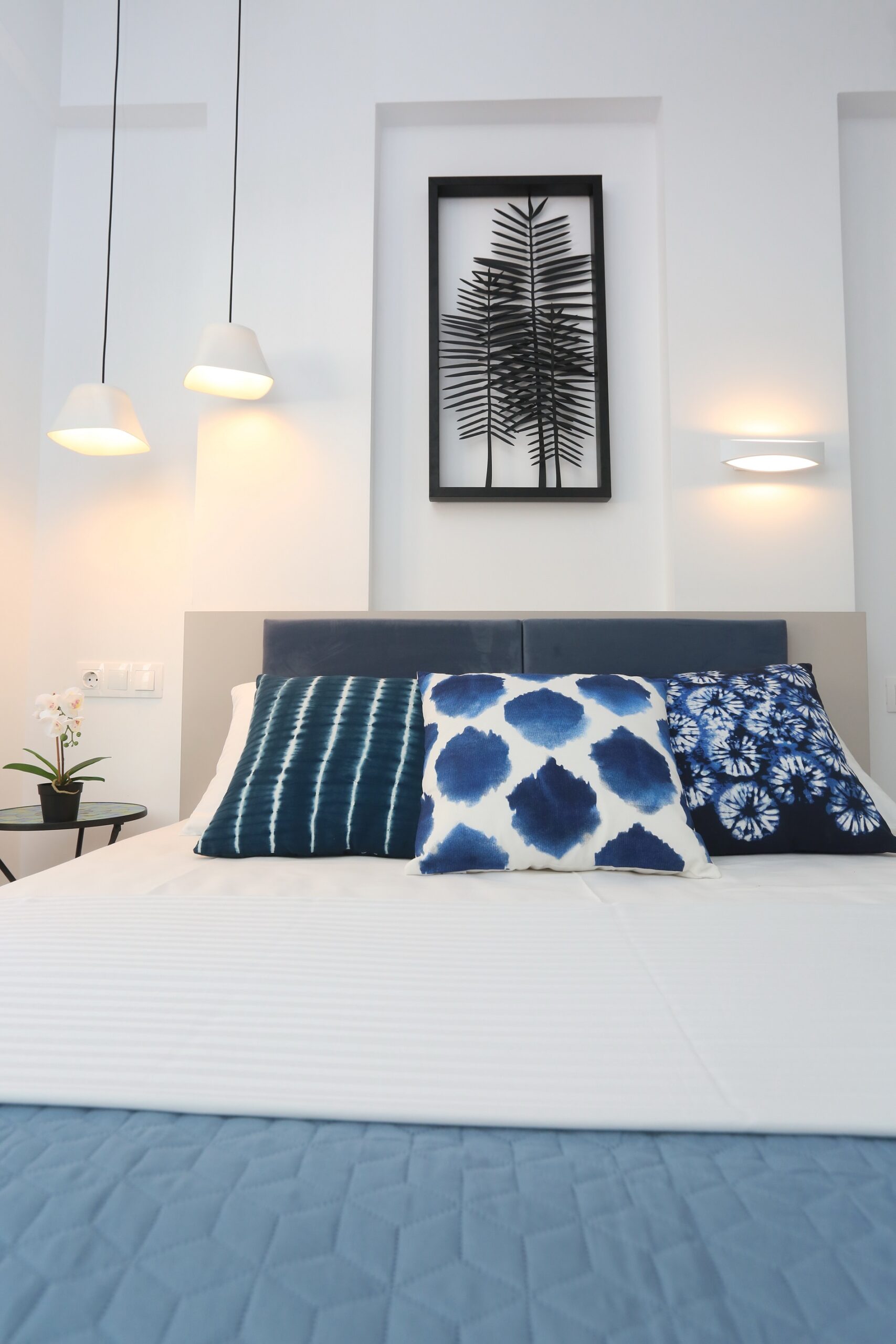 Blue Wave apartment in Pefkochori – stylish and cozy interior