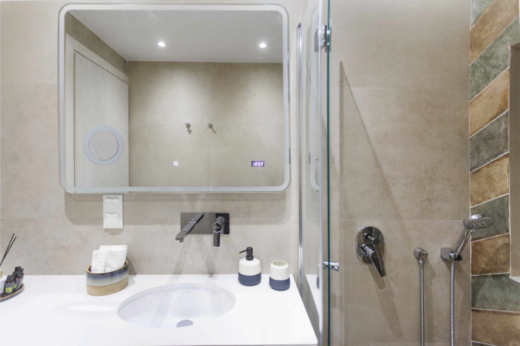 White Sand Apartment bathroom details