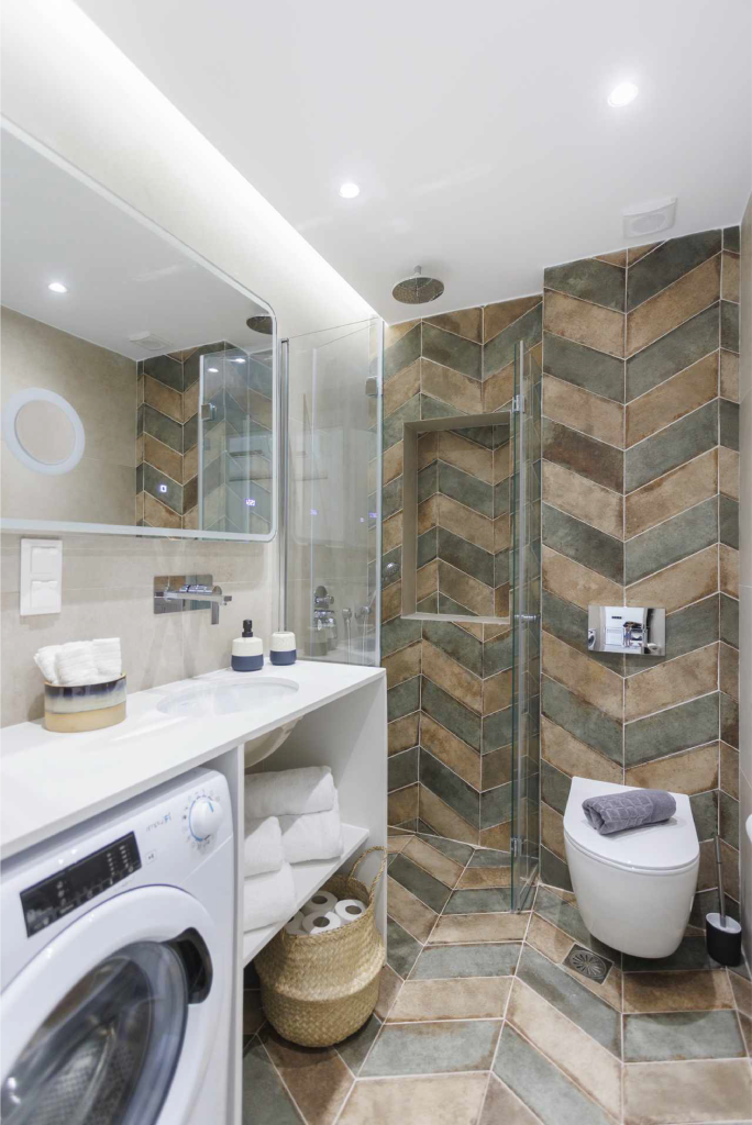 White Sand Apartment bathroom view